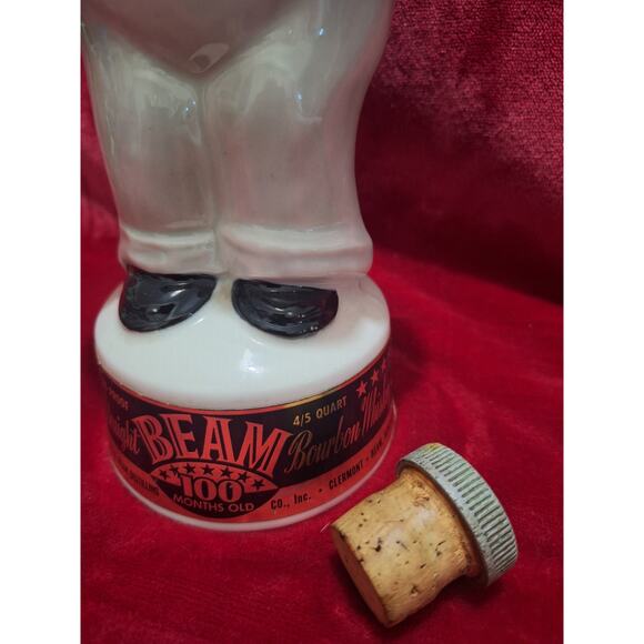 Jim Beam Democratic Donkey Decanter- Regal China 1960- 100 Month Whiskey Bottle - Picture 10 of 11